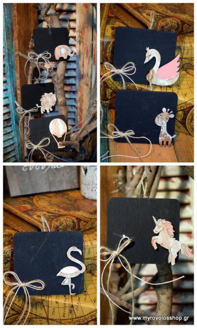 Μπομπονιέρα Βάπτισης Διακοσμητικό ξύλινο bell-49