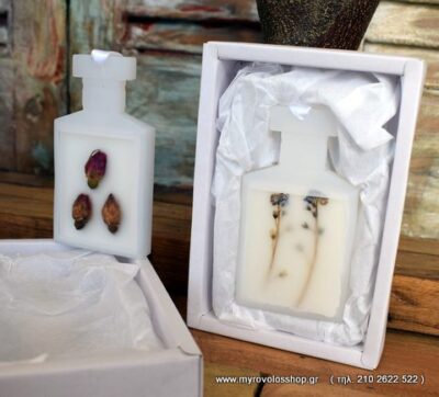 Μπομπονιέρα Βάπτισης  Μπουκάλι σιλικόνης με κερί ZAF-1724