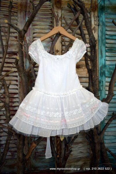 Βαπτιστικά Ρούχα Κοριτσιού PRK-46