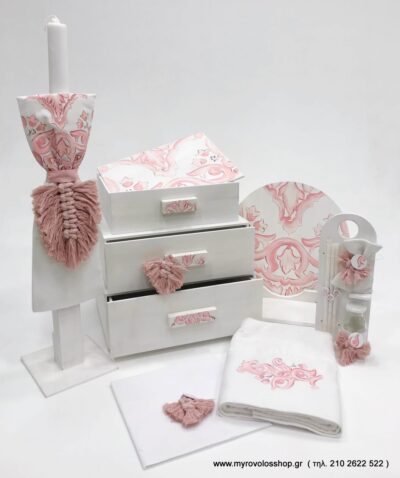 Set Βάπτισης Κοριτσιού θέμα MOTIF SET-K282