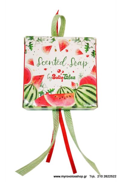 Μπομπονιέρα Βάπτισης Σαπουνάκι καρπουζάκι ST-00519