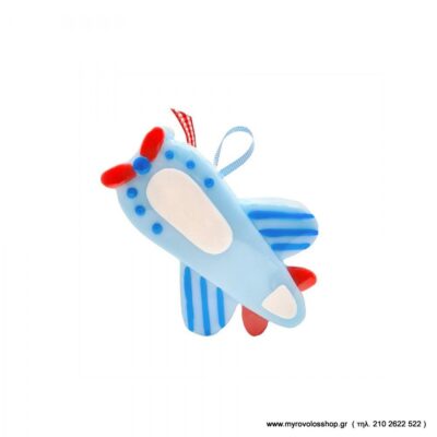 Μπομπονιέρα Βάπτισης Σαπουνάκι Αεροπλάνο ST-00640