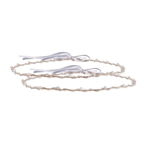 Στέφανα Γάμου Επιπλατινωμένα ή Ασημένια 925 STE-3