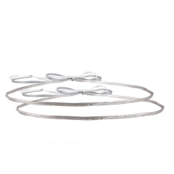 Στέφανα Γάμου Επιπλατινωμένα ή Ασημένια 925 STE-89