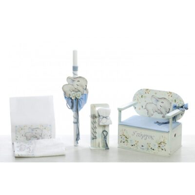 Σετ βάπτισης ΣΚΒ-2320 Ελεφαντάκι