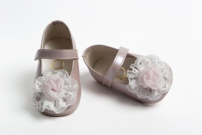 Βαπτιστικά παπούτσια για κορίτσιαEV-Κ408P