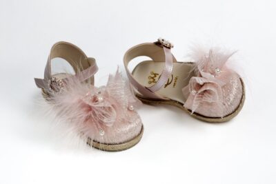 Βαπτιστικά παπούτσια για κορίτσιαEV-K457P