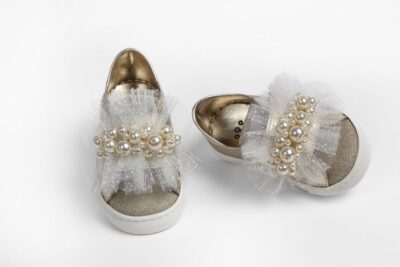 Βαπτιστικά παπούτσια για κορίτσιαEV-Κ495X